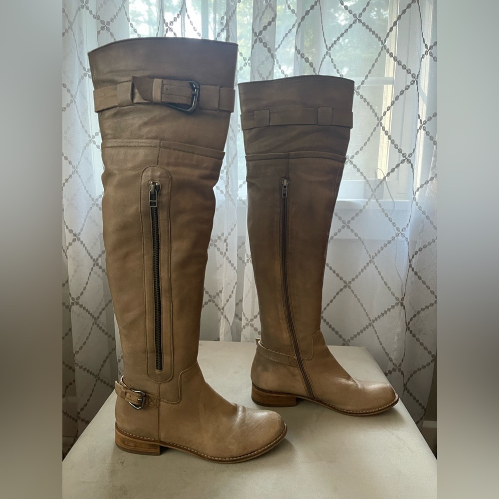 STEVE MADDEN SABRA Over the knee boots size 7